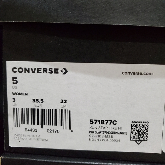 CONVERSE Run Star Hike Hi Platform W SZ Various - Picture 9 of 12